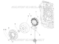 Flywheel magneto