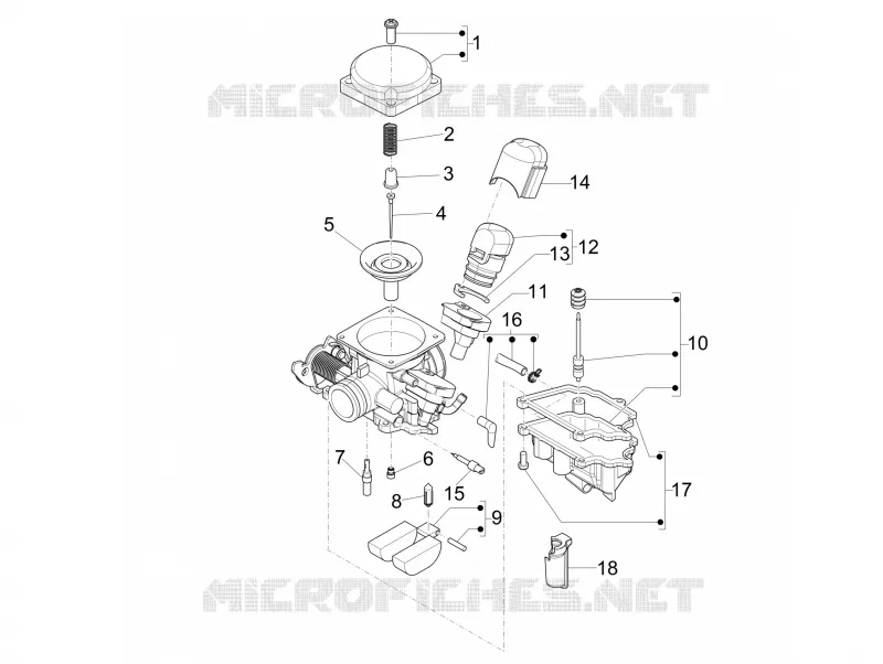Carburetor's components