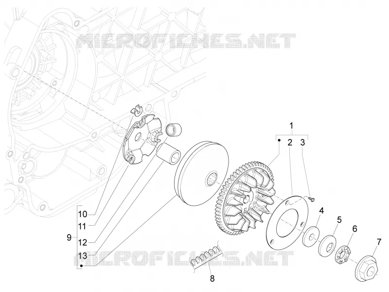 Driving pulley