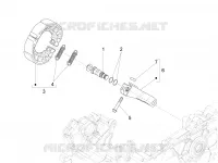 Rear brake - Brake jaw