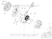 Flywheel magneto