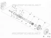Driven pulley