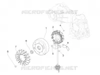 Flywheel magneto