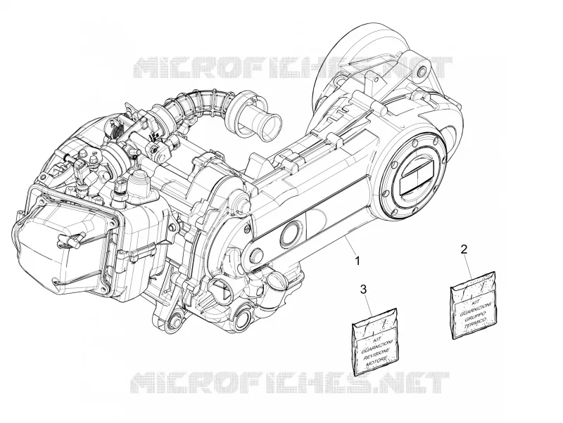 Engine, assembly
