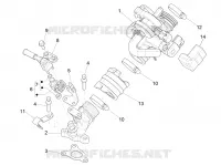 Throttle body - Injector - Union pipe