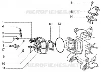 Cylinder head and induction pipe