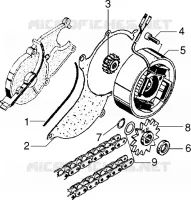 Half crankcase covers