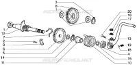 Starting shaft