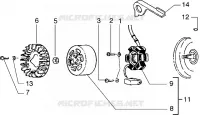 Flywheel magneto