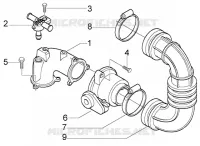 Union Pipe-Throttle Body-Injector