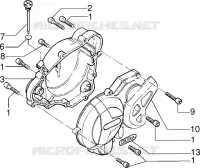 Half crankcase covers