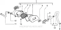 Secondary air box