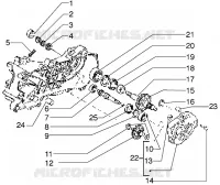 Rear wheel shaft