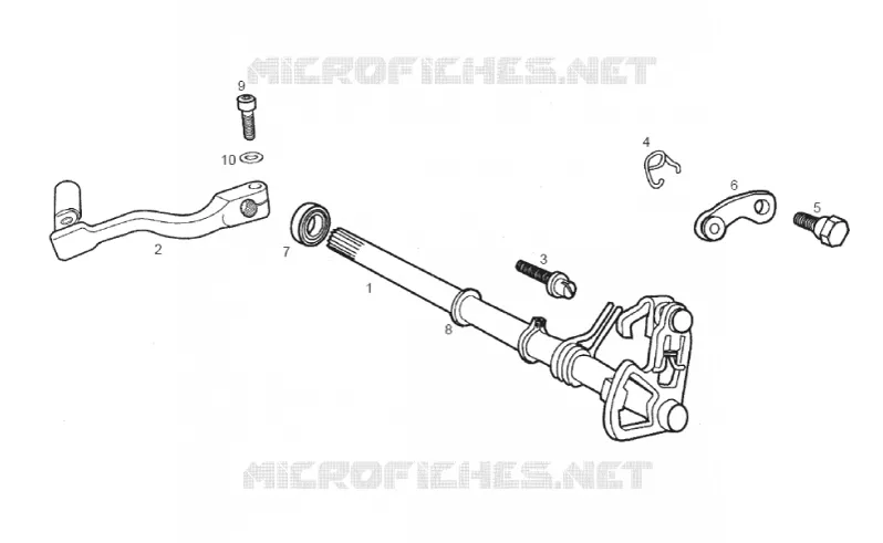 Selector shaft