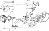 Cylinder-piston-wrist pin, assy
