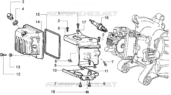 Cylinder head cover