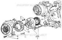 Flywheel magneto