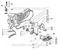 Pump group-oil pan