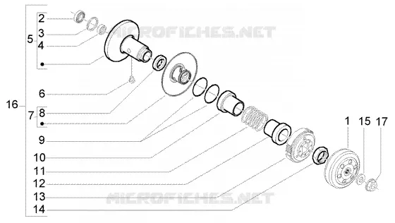 driven pulley