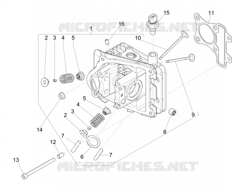 Head unit - Valve
