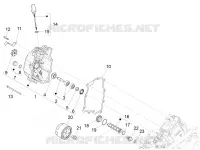 FLYWHEEL COVER - OIL FILTER