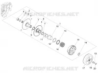 Driven pulley