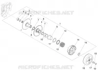 Driven pulley