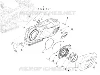 Crankcase cover - Crankcase cooling