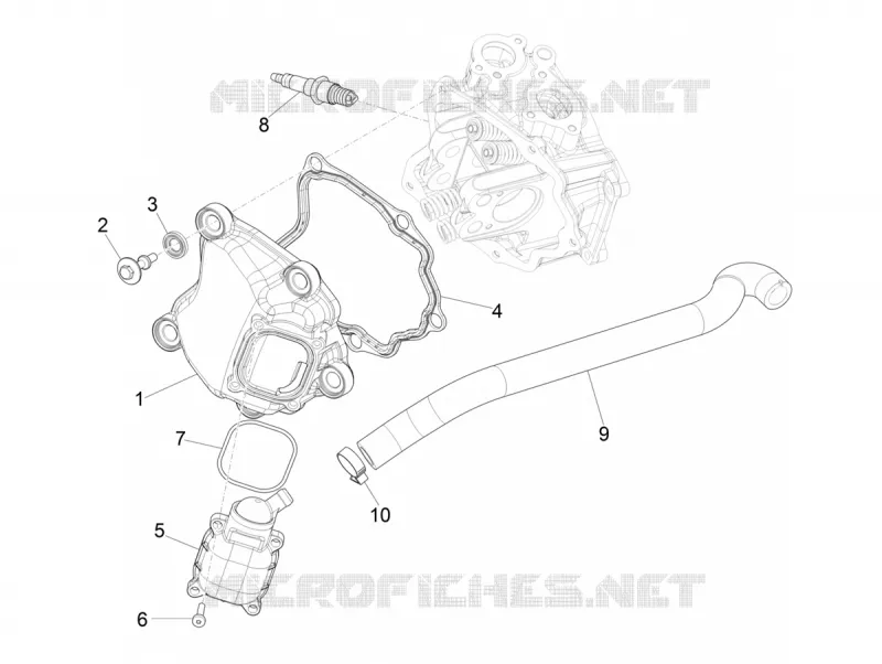 Cylinder head cover