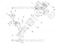 Throttle body - Injector - Inlet manifold