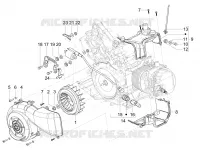 FLYWHEEL COVER - OIL FILTER