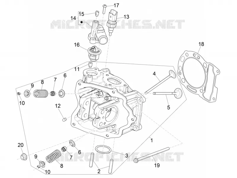 CYLINDER HEAD - VALVES