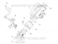 Throttle body - Injector - Inlet manifold