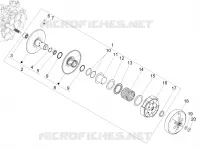 Driven pulley