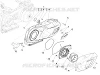 Crankcase cover - Crankcase cooling