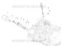 FLYWHEEL COVER - OIL FILTER