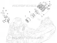 Throttle body - Injector - Inlet manifold
