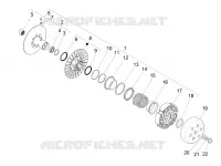 Driven pulley