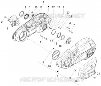 Crankcase cover - Crankcase cooling