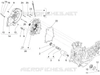 FLYWHEEL COVER - OIL FILTER