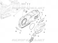 Crankcase cover - Crankcase cooling