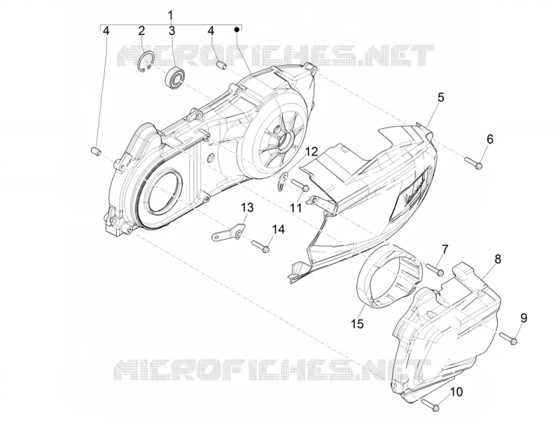 Crankcase cover - Crankcase cooling