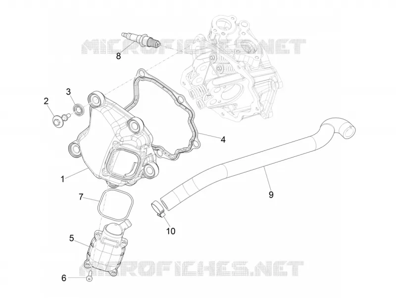 Cylinder head cover