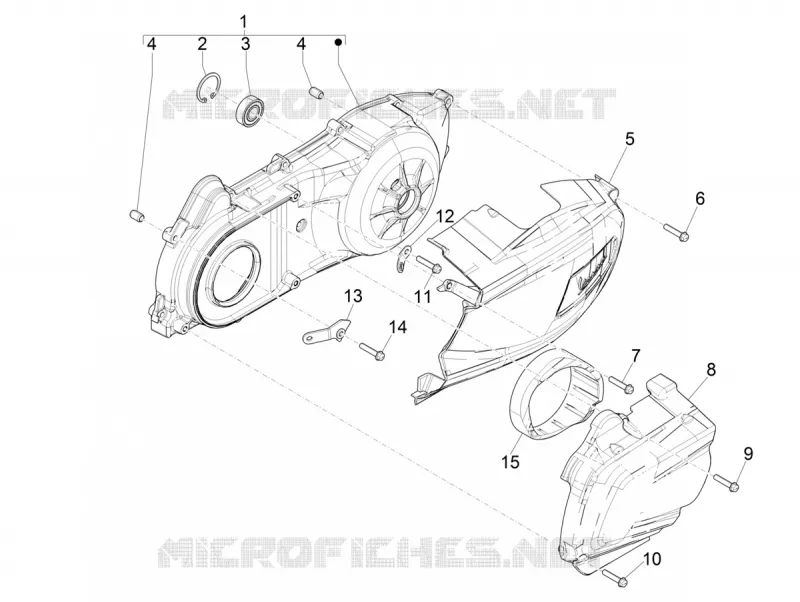 Crankcase cover - Crankcase cooling