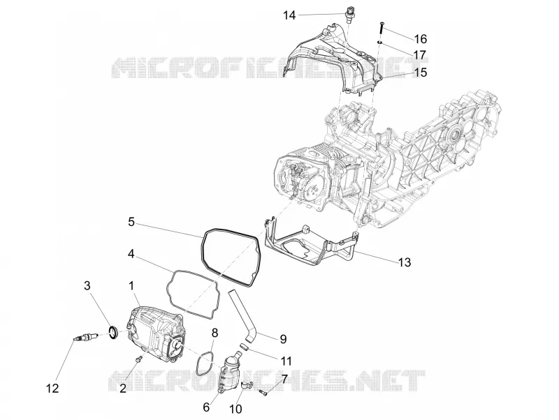 Cylinder head cover