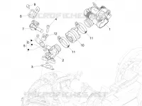 Throttle body - Injector - Inlet manifold