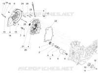 FLYWHEEL COVER - OIL FILTER