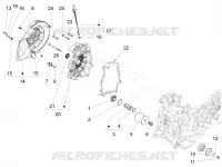 FLYWHEEL COVER - OIL FILTER