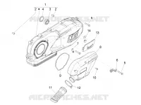 Crankcase cover - Crankcase cooling