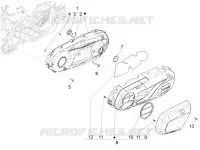 Crankcase cover - Crankcase cooling
